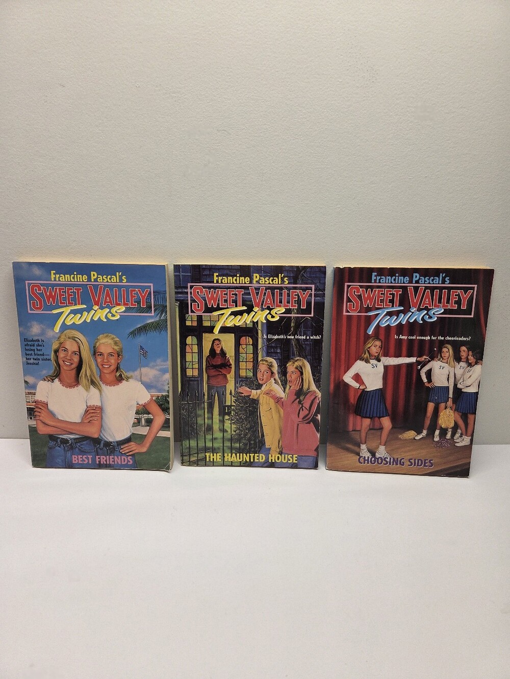 Sweet Valley Twins Books 1, 3 & 4 - Scholastic Edition Francine Pascal GUC